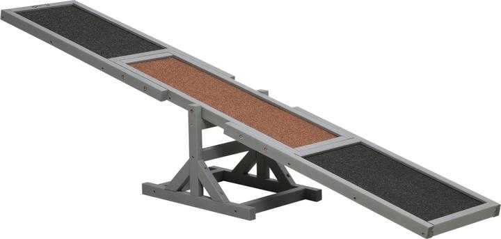 PawHut Hundewippe mit Anti-Rutsch Belag (Agility)