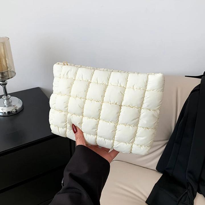 Produktbild Only-Bags.Store Kosmetiktasche Gesteppte Kosmetiktasche Aufbewahrungstasche Kosmetiktasche Grosse Kosmetiktasche