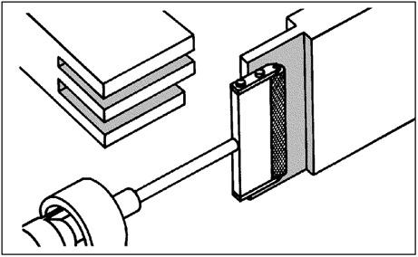Actual product image Lamello Roll spatula for glue applicators