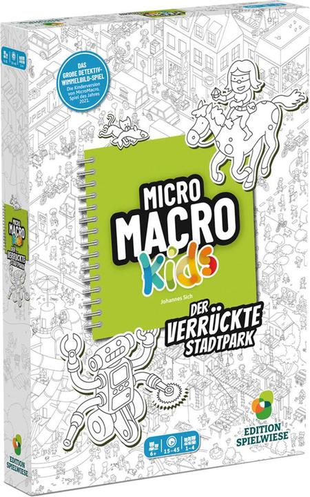 MicroMacro Kids: Der verrückte Stadtpark (Deutsch)