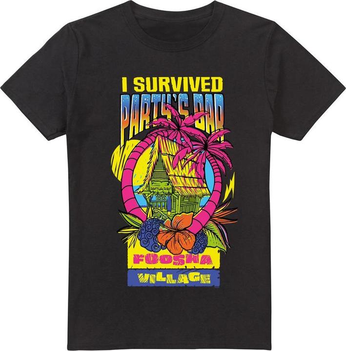 Produktbild One Piece I Survived Party's Bar TShirt (4XL)