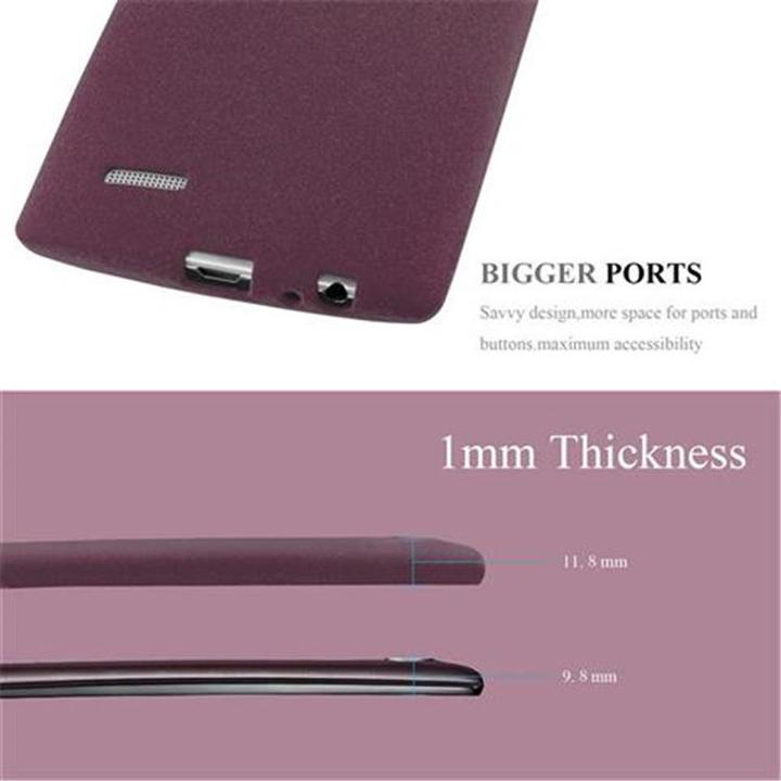 Actual product image Cadorabo Bumper TPU Frosted (LG G4, Motorola Moto G4 Plus)