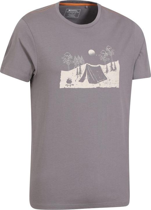 Immagine prodotto Mountain Warehouse Camping Sketch Maglietta Uomo (XXL)