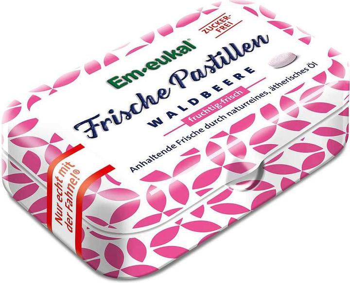 Actual product image Em-eukal Fresh pastilles wild berry sugar free with xylitol (1 pcs., 20 g)