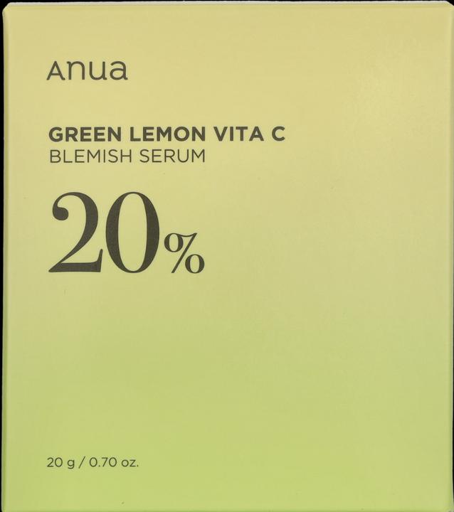 Actual product image Anua Green Lemon Vita C Blemish Serum 20%