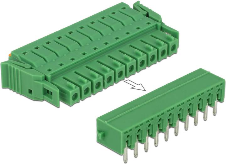 Image du produit Delock Bloc terminal Grille horizontale (Accessoires pour câbles)