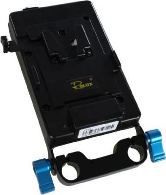 Actual product image Rolux V-Mount Battery Holder RL-VFU1 (6 pcs., Rechargeable battery)