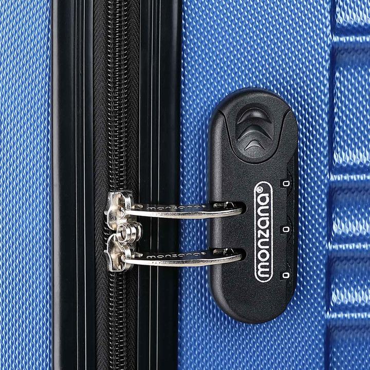 Immagine prodotto Monzana Hartschalenkoffer (120 l, Bagaglio a mano (fino a 50 litri), M (50 - 90l), L (90 - 115l))