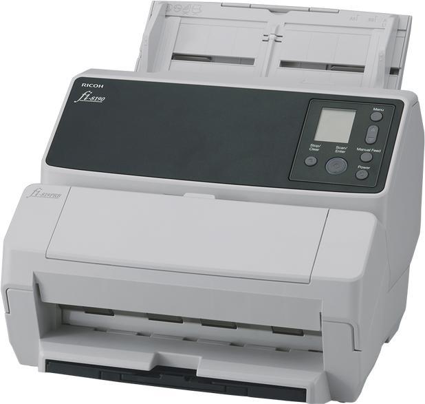 Actual product image RICOH fi-8190 document scanner (Ethernet, USB)