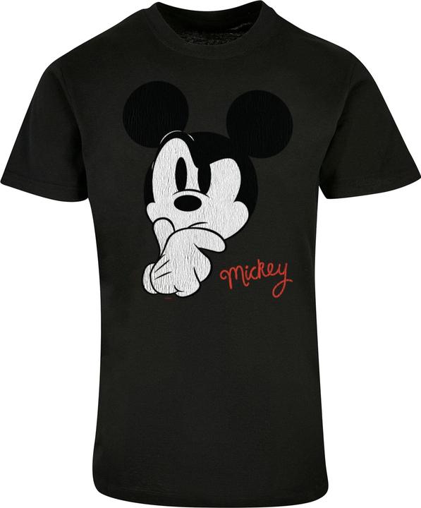 Actual product image Absolute Cult Mickey Mouse - Distressed Ponder Basic T-Shirt - 115097 (L)