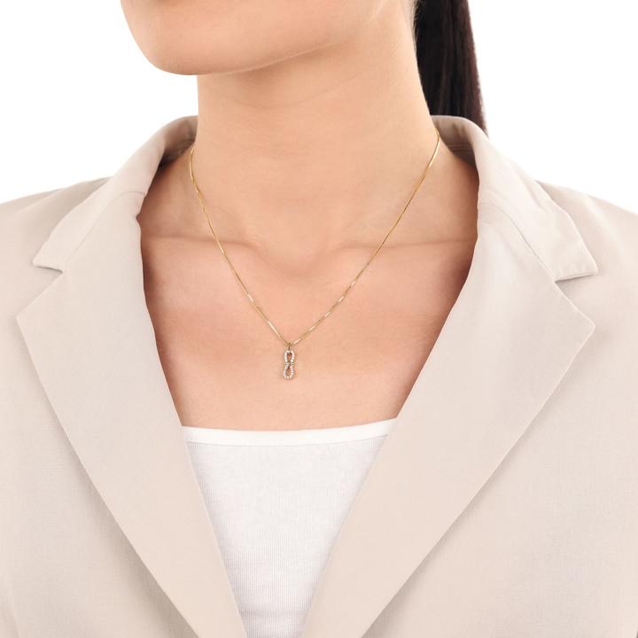 Produktbild Amor Anhänger für Damen, Gold 375, Zirkonia synth. (Gold 375, 9 ct)