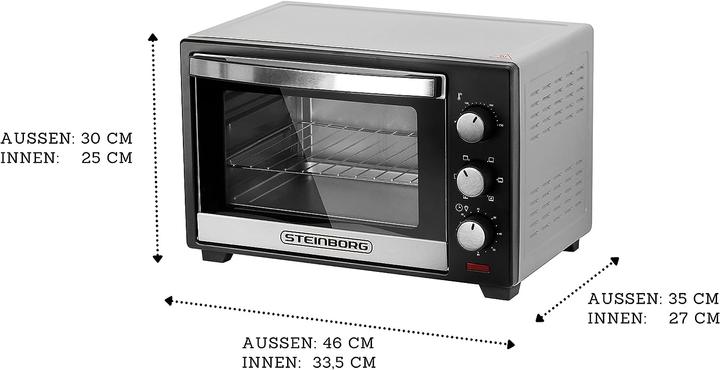 Produktbild Steinborg Minibackofen