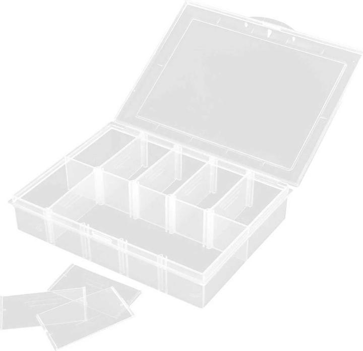 Produktbild Robitronic sortierkasten 10 fächer 134x100x29mm variabel
