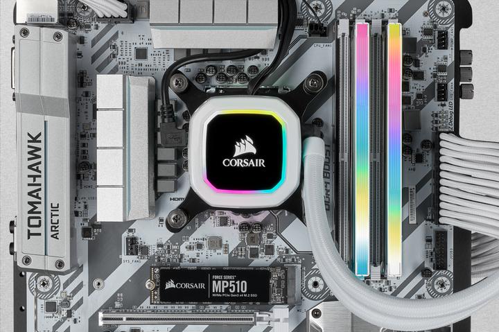 Produktbild Corsair Vengeance RGB PRO SL (4 x 16GB, 3200 MHz, DDR4-RAM, DIMM)