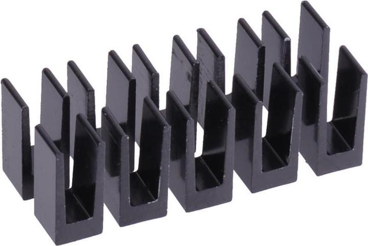 Immagine prodotto Alphacool Dissipatori di calore GPU 7x7mm nero 10 pz.