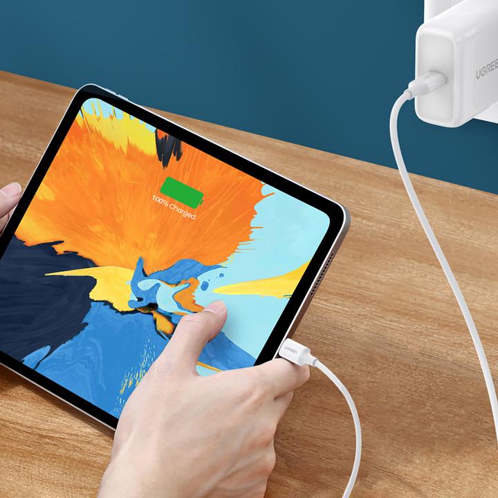 Produktbild Ugreen USB-C Power Delivery QC 3.0 20V 3A 60W (1 m, USB 2.0, 60 W)