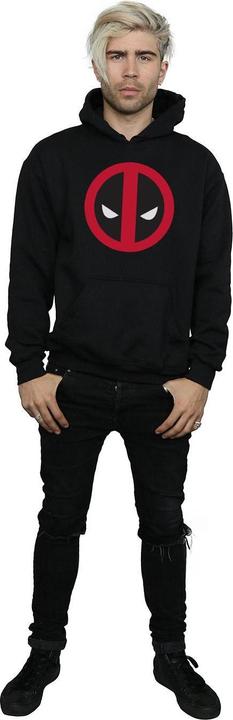 Immagine prodotto Felpa con Cappuccio Deadpool Logo Uomo (4XL)