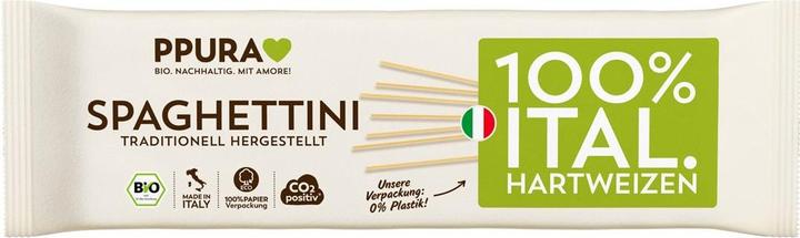 Ppura Spaghettini Hartweizen (500 g)