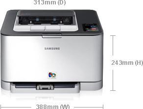Produktbild Samsung CLP-320, Color A4, bis 16ppm, USB (Laser, Farbe)