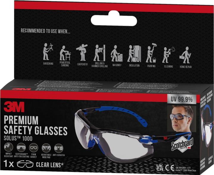Actual product image 3M Safety goggles