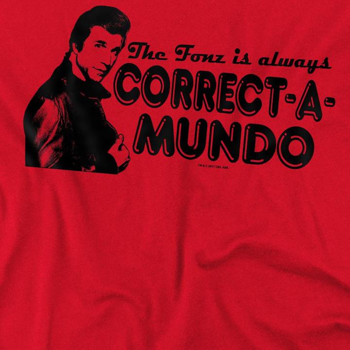 Immagine prodotto Happy Days Correct A Mundo Maglietta Uomo (M)