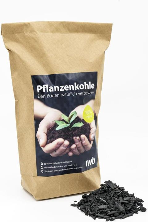 Produktbild IWB Pflanzenkohle (4 l, Erde ohne Torf)