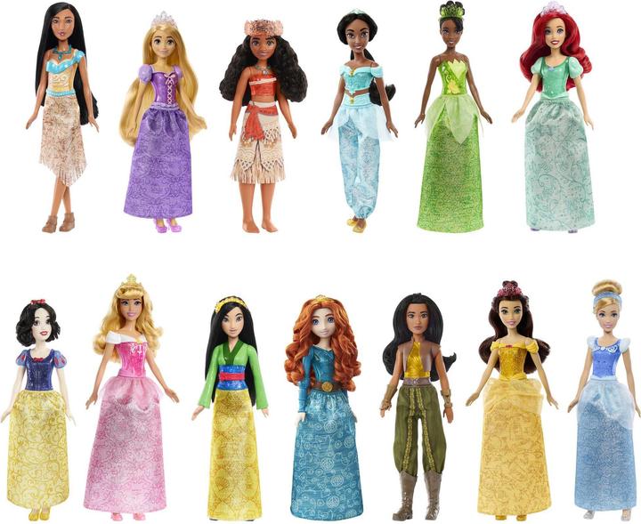 Produktbild Mattel Disney Prinzessin Modepuppen Sortiment