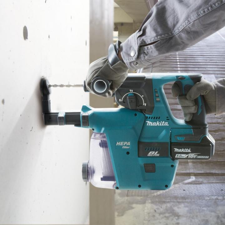 Produktbild Makita Bohr- und Spitzhammer DHR243RTJ Set (inkl. 2 Akkus etc.) (Akkubetrieb)