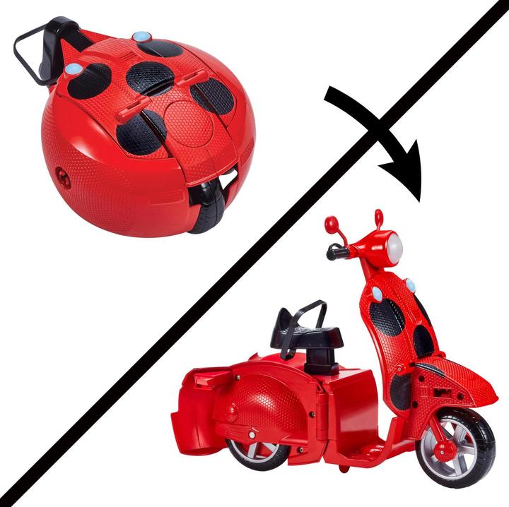 Actual product image Bandai Miraculous Ladybug Scooter with Doll