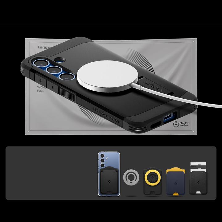 Actual product image Spigen Tough Armor (Samsung Galaxy S25)