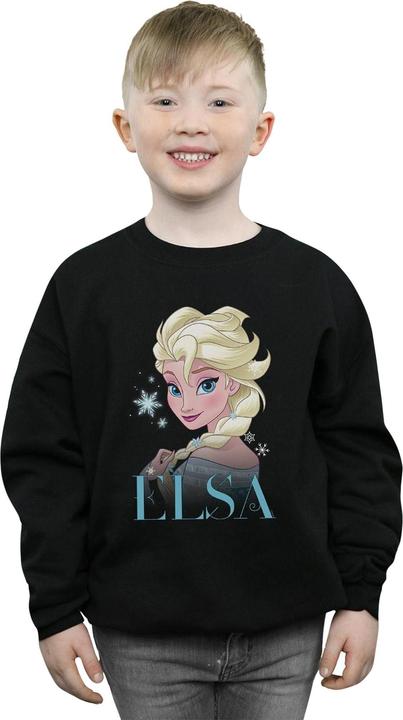 Immagine prodotto Disney Frozen Elsa Snowflake Portrait Felpa Ragazzi (128)