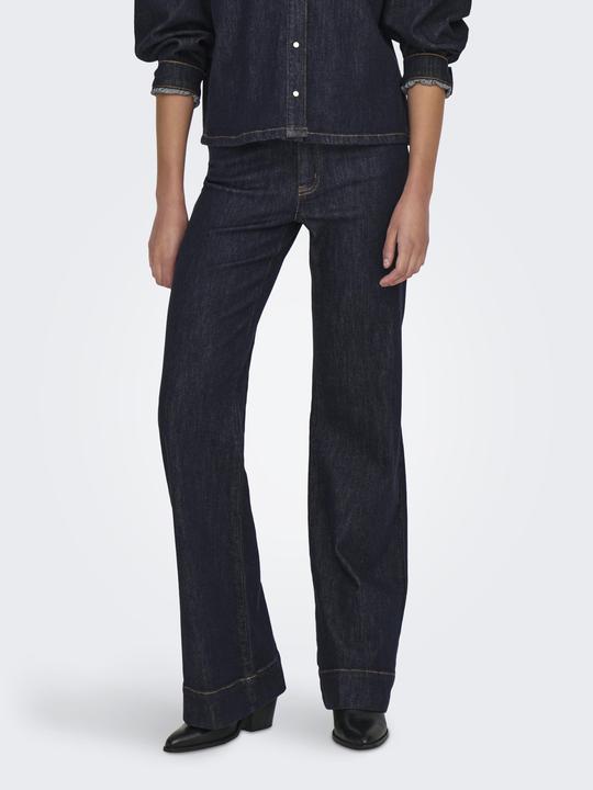 Actual product image Only ONLJUICY Hohe Taille Weiter Beinschnitt Jeans Jeans mit weitem Bein (W30/L32)