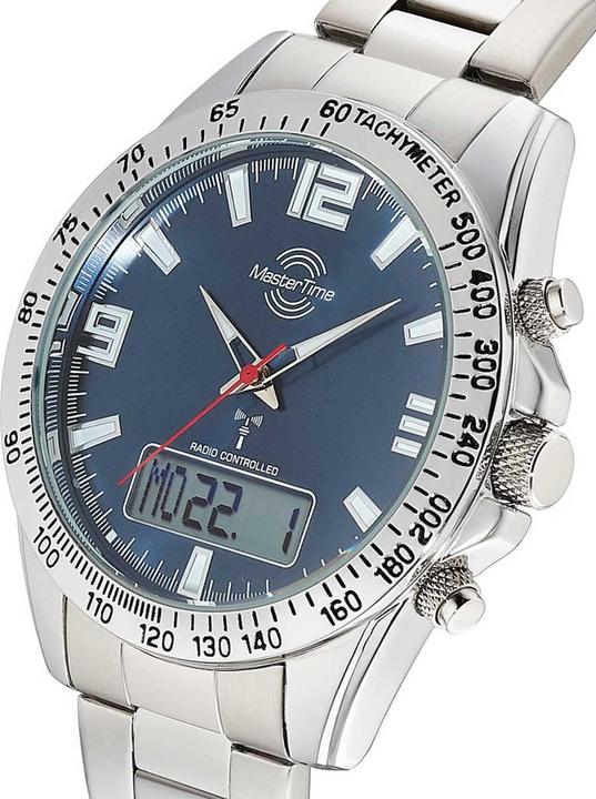 Produktbild Master Time MTGA-10875-32M Sporty Big Date (Funkuhr, Chronograph, 42 mm)