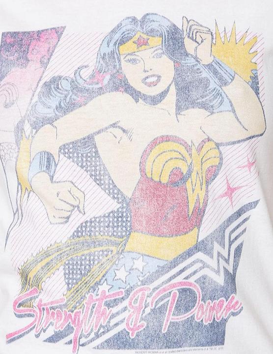 Immagine prodotto Wonder Woman Maglietta da donna/ragazzo in cotone Strength And Power (L)