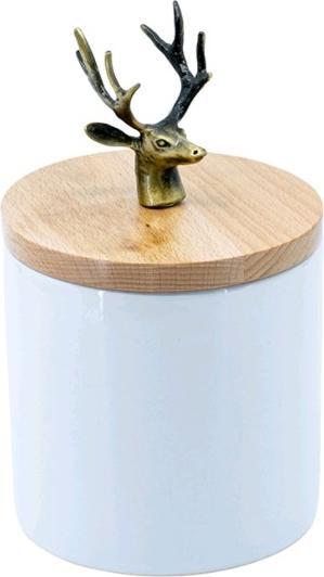 Kadastar Hirsch Vorratsdose Keramik 187 mm (0.60 l)