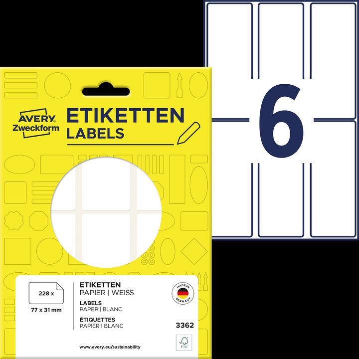 Produktbild Avery Vielzweck-Etiketten