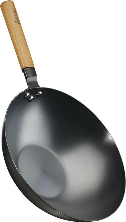 Produktbild Spring Bratpfanne (30 cm, Wok Pfanne, Carbonstahl)