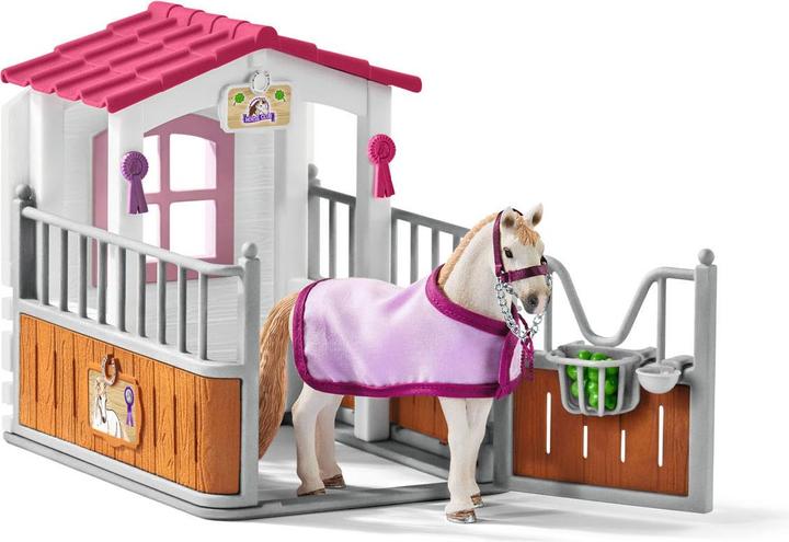Schleich Pferdebox mit Lusitano Stute