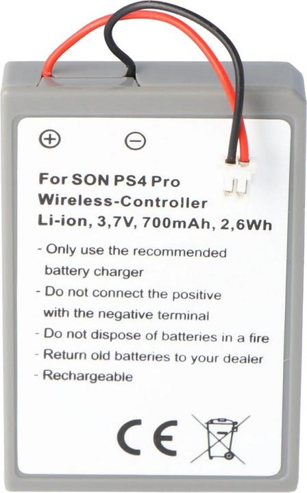 Immagine prodotto Sony Akku PS4 Pro Wireless-Controller mit neuem Stecker (1 pz., 700 mAh)