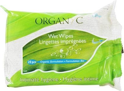 Immagine prodotto Organyc Salviette umide per la cura intima (Salviette intime)