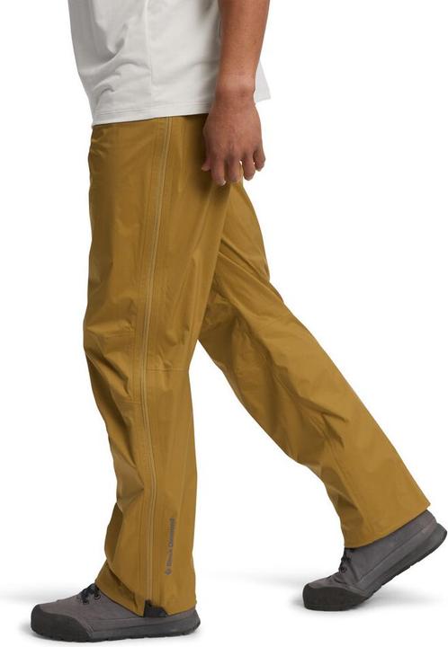 Actual product image Black Diamond Men's Fineline Stretch Full Zip Pants (Hardshell Hose) (XS)