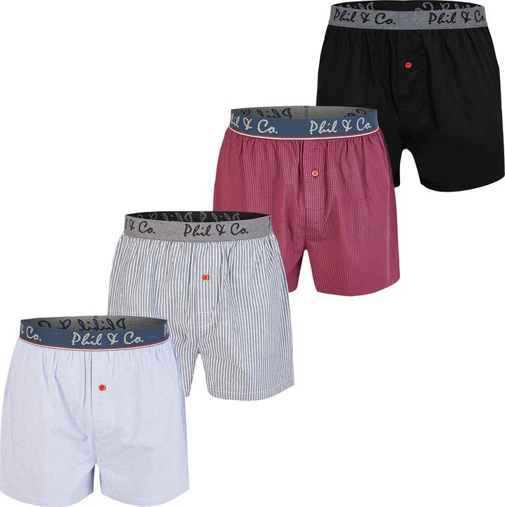 Phil & Co. Berlin Boxer Classic Checks