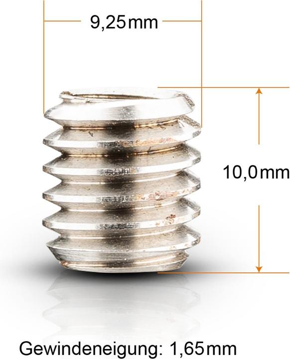 Produktbild Walimex Gewindeadapter 1/4 auf 3/8 Zoll 5er Set (Stativadapter)