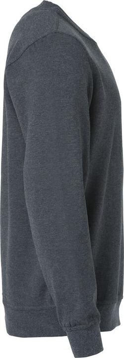 Immagine prodotto Clique Felpa girocollo Basic 021030, poliestere/cotone, antracite screziato, 2XL (XXL)
