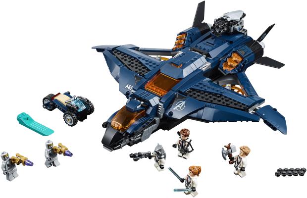 Produktbild LEGO Ultimativer Avengers-Quinjet (76126, LEGO Marvel)