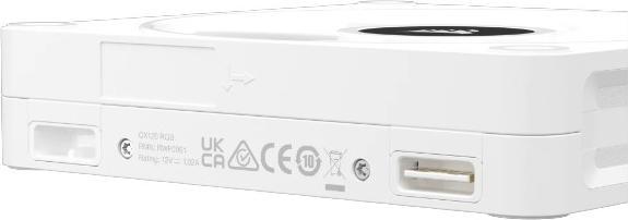 Immagine prodotto Corsair Ventola iCUE LINK QX120 RGB 120 mm PWM (bianca, starter kit) (120 mm, 3 x)