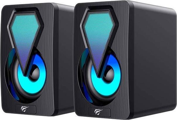 Actual product image Havit SK210mini PRO RGB computer speakers