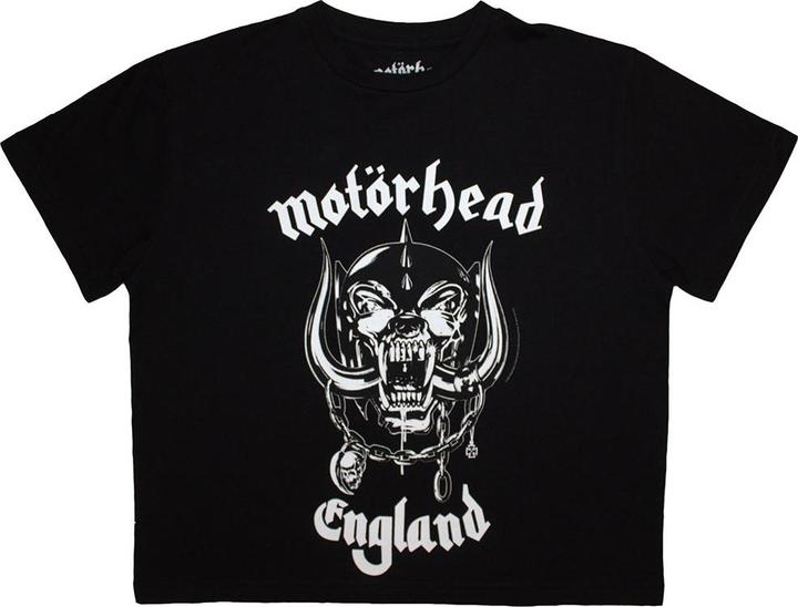 Actual product image Motorhead England Crop Top (Girlie) (S)