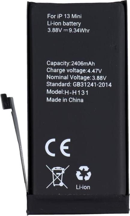 Immagine prodotto OEM Battery POLYMER BOX battery for IPHONE 13 Mini 2406 mAh