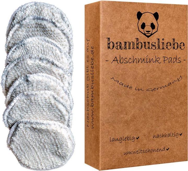 Actual product image Bambusliebe Washable bamboo makeup remover pads (Cleaning cloths)